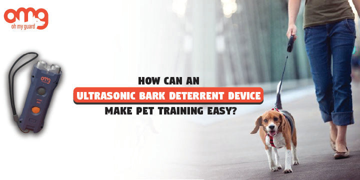 How can An Ultrasonic Bark Deterrent Device Make Pet Training Easy?